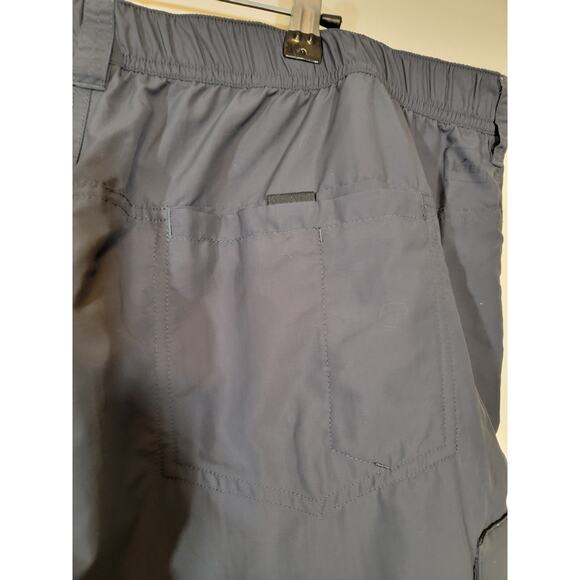 REI Women's Adventure Convertible Pants Shorts Zip Off Cargo Dark Gray Size 18W - Picture 7 of 9
